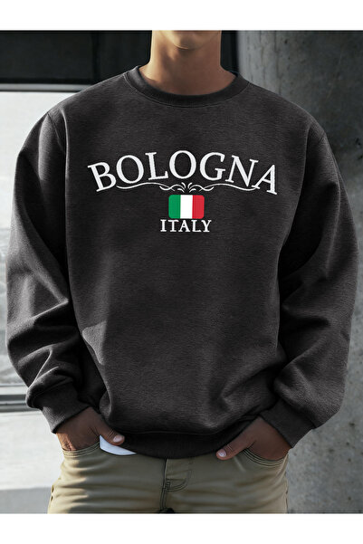 Tarzsokak بلونيا إيطاليا سترات بطبعة علم إيطاليا للرجال ستريت بي صوف الفليس م...