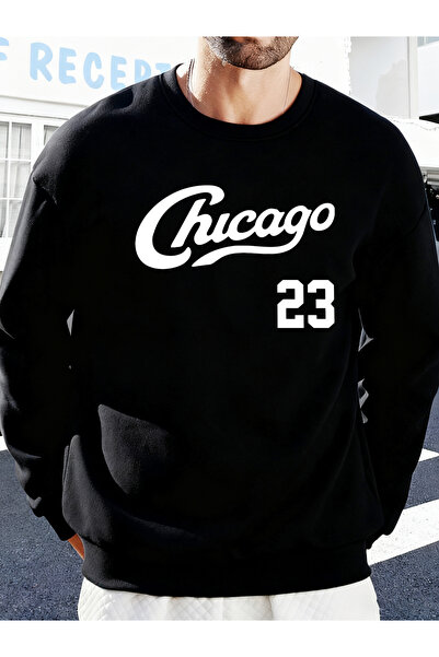 Tarzsokak سترة رياضية مطبوعة برقم 23 من شيكاغو، ملابس الشارع الرياضية للرجال،...