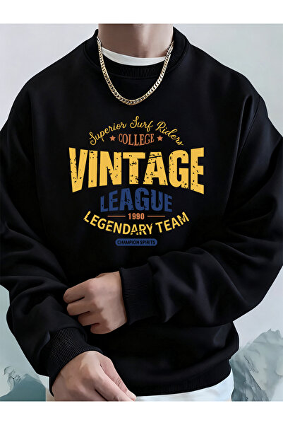 Tarzsokak سترة رجالية مطبوعة بتصميم فريق League Legendary Team من Vintage Leg...