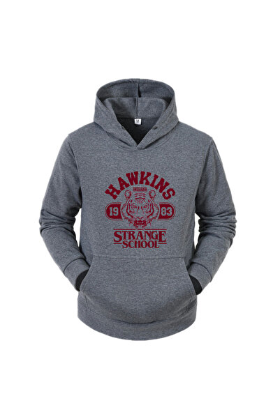 Tarzsokak تيشيرتات غير رسمية للخريف والشتاء للرجال والنساء من هوكينز هاي سكول...