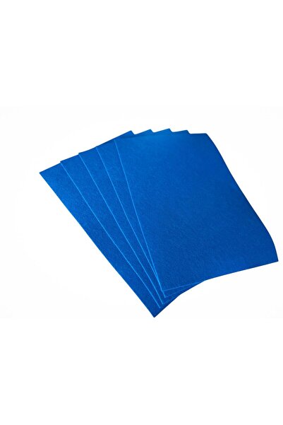 feltland Fetru rigid 1mm, set 5 coli A4/20*30cm, albastru