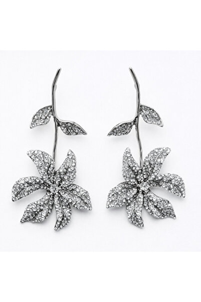 neslyaccessories Vintage Flower Branch Earrings
