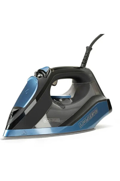 Black&Decker Iron Black+Decker BXIR2801E Fier calcat 2800W, Talpa ceramica, N...