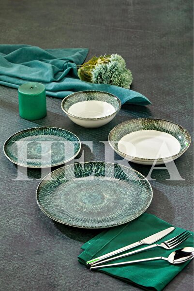 HERA Set de cină din porțelan, 24 de piese -