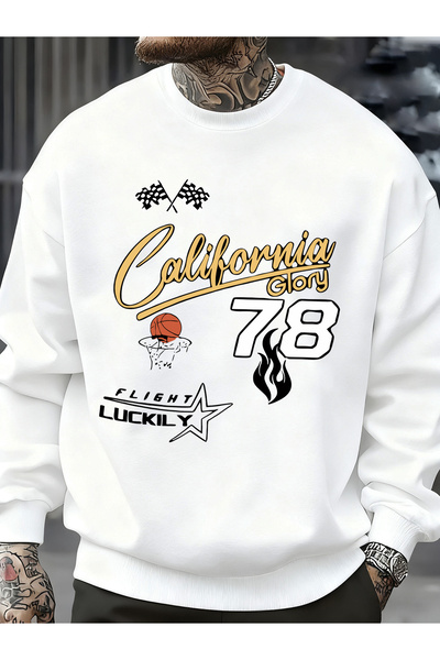 Tarzsokak سترة كاليفورنيا جلوري لكرة السلة رقم 78 بنمط مميز للرجال، قميص رياض...