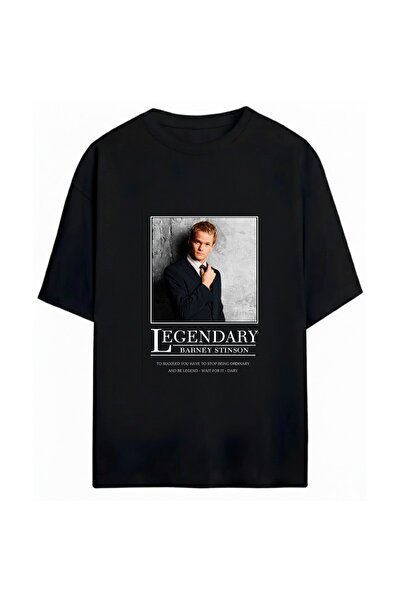 SVART WEAR تي شيرت How I Met Your Mother مطبوع للجنسين مقاس كبير 100% مكون من...