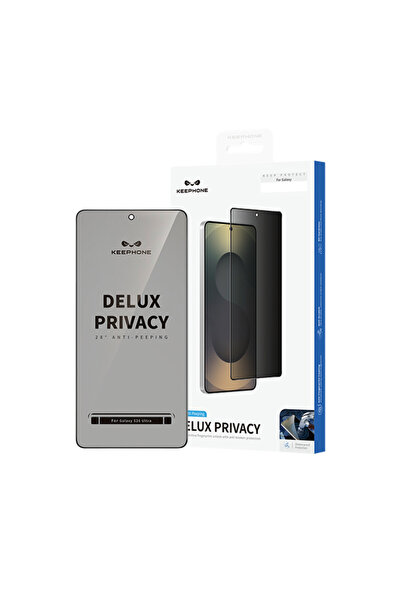 KeepHone واقي شاشة سامسونج جالاكسي S26 بلس ديلوكس برايفاسي 2.5D هايت جلاس