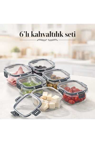 CELSEN HOME 6-Piece Breakfast Set with Leakproof Silicone Gasket