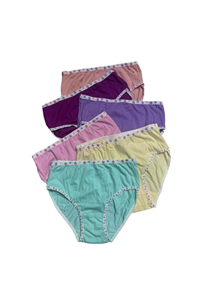 KAİZEN 6-piece set of colorful girls' panties, sizes 5-16 years
