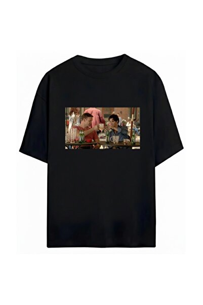 SVART WEAR Tricou oversize unisex cu imprimeu The Vampire Diaries