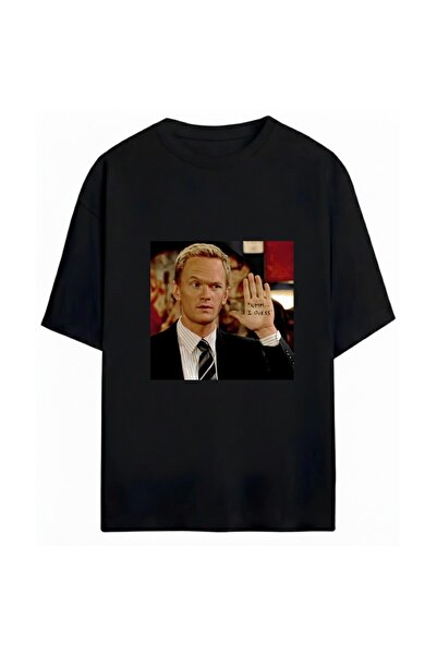 SVART WEAR تي شيرت How I Met Your Mother مطبوع للجنسين مقاس كبير 100% من القطن