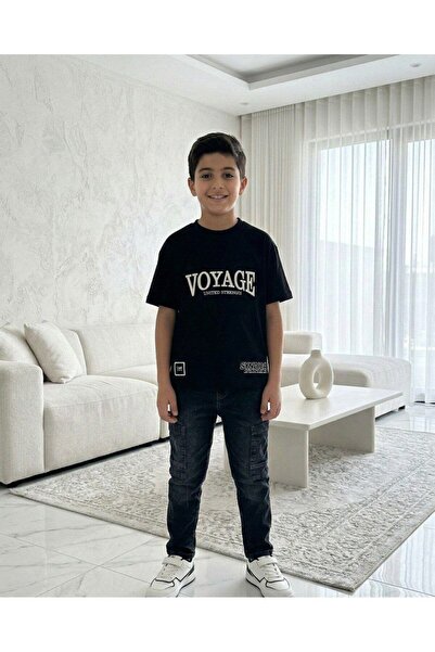 alqarat Voyage Boys' Summer Two-Piece Set