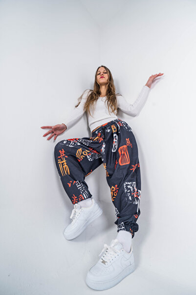 Gerusta Women's Street Style Pilei Jogger Pants Shalwar Trousers