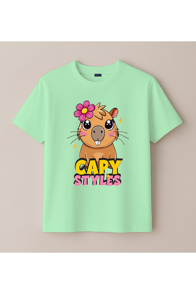BLITZIST Capy Styles Štampano Slatka kapibara Štampano Dječja majica (uzrast ...