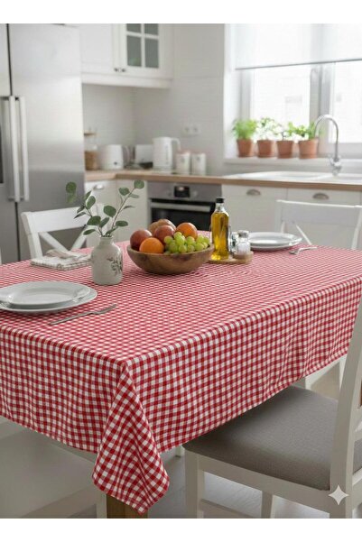 SUNDOKU HOME Zefir 170x170 cm Büyük Boy Masa Örtüsü – Balkon, Mutfak ve Pikni...