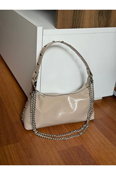 Bagnest Askali Eyelet Detail Chain Strap Pcs Women's Hand Bags and Shoulder Bag