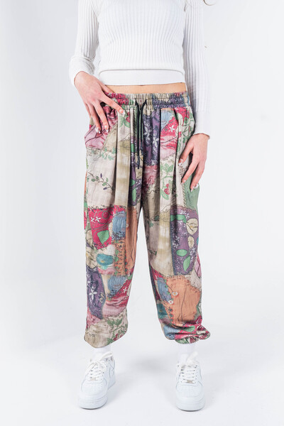 Gerusta Women's Street Style Pilei Jogger Pants Shalwar Trousers