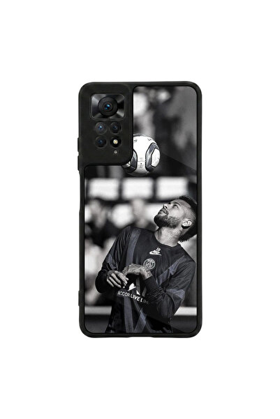 BGAKSESUAR Redmi Note 11 Pro / 12 Pro Uyumlu Neymar Tasarımlı Glossy Premium ...