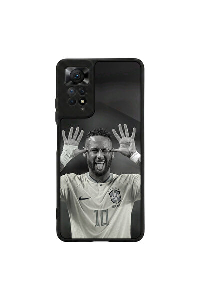 BGAKSESUAR Redmi Note 11 Pro / 12 Pro Uyumlu Neymar Tasarımlı Glossy Premium ...