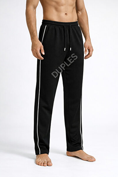 Duples Baggy Unisex 2 Thread Combed Cotton Side B Piped Striped m Transitiona...