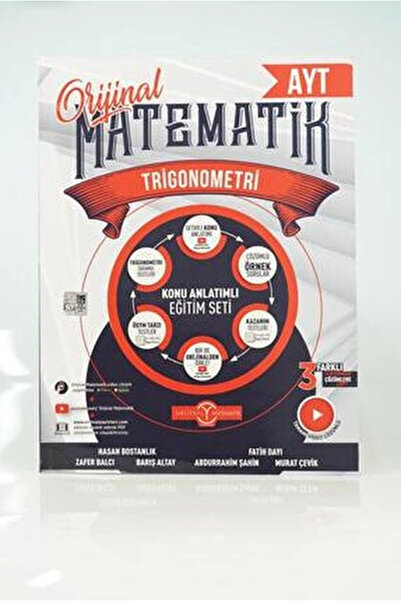 Orijinal Yayınları Orijinal Ayt Matematik Trigonometri Konu Anlatım