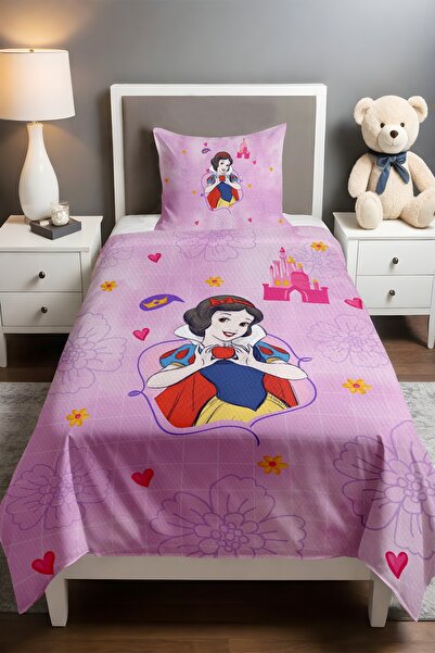 EVPANYA Princess and the Red Apple Patterned Single Baby Kids Piqué Set