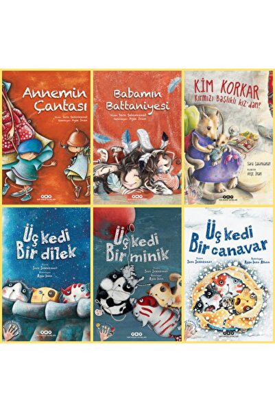 Yapı Kredi Yayınları Sara Şahinkanat (Ciltli) 6 Kitap Takım Annemin Çantası -...