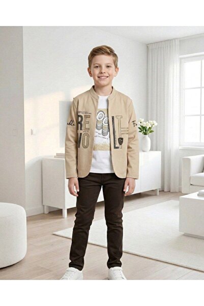 alqarat Boys' "Modern Boy" 3-Piece Summer Set
