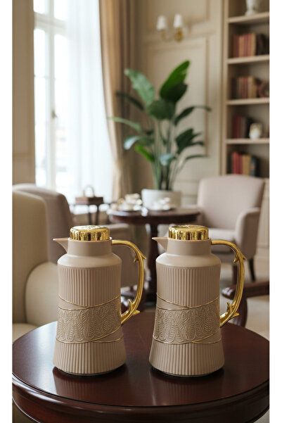 AR HOME 2 Pcs Vacuum Flask Thermos Set -Al SAIF