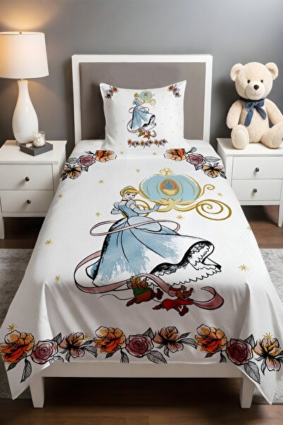 EVPANYA Night Ball Princess Patterned Single Baby Kids Piqué Set