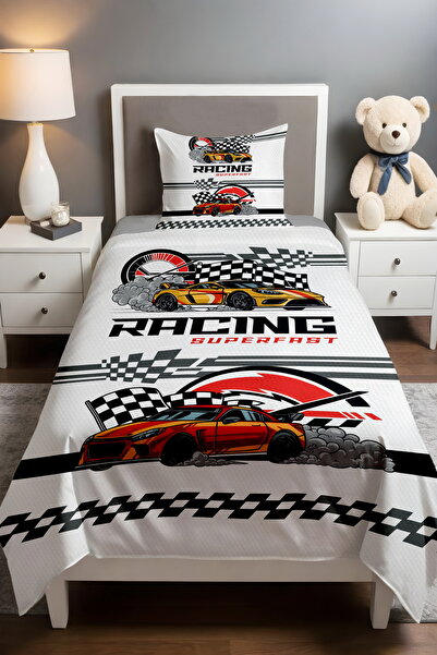 EVPANYA مجموعة هايز تاباسا منقوش مفرد للأطفال الصغار قماش بيكي