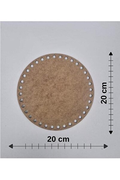 Mu Art Ahşap Lemn 20x20 cm 10 bucăți Tavă Placă pentru tricotat Suport perfor...