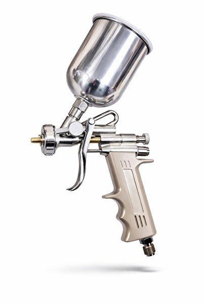 Toptancı Amca Üstten Depolu Boya Tabancası 1,8 mm – Profesyonel HVLP / Konvan...