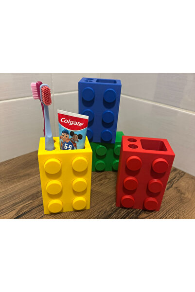 ÖZTÜRK MAKİNE Διασκεδαστική θήκη οδοντόβουρτσας και οργανωτής οδοντόκρεμας 3D...