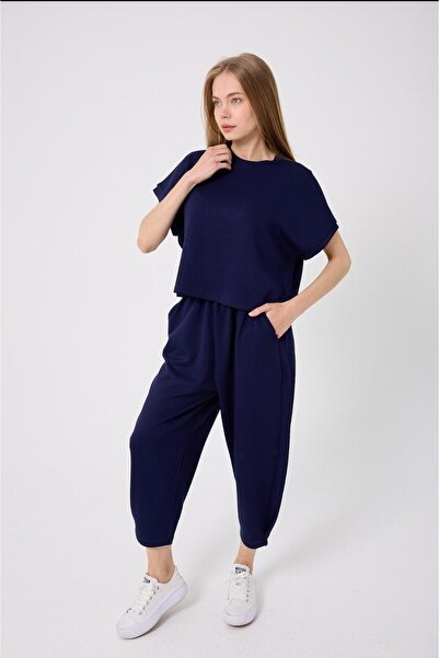 THEK BUTİK Half-Sleeved Shalwar Suit