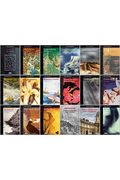 Yapı Kredi Yayınları Amin Maalouf 18 Kitap Takım Semerkant - Afrikalı Leo - T...