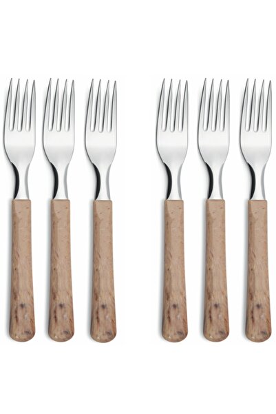 Simonaggio Set 6 furculite Elementos Wood