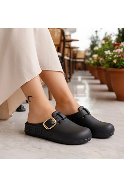 Lovita γυναικεία Με αγκράφα κλειστή ελαφριά άνετη σόλα Παντόφλες