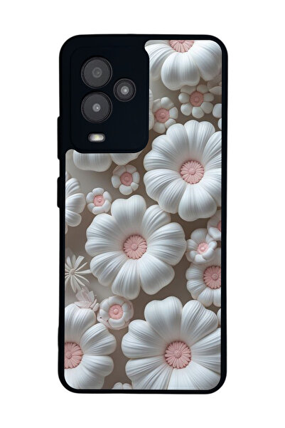 General Mobile متوافق مع GM 24 Pro مطبوع، أسود غير لامع، سيليكون ناعم، واقي، ...