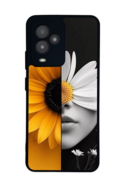 General Mobile متوافق مع GM 24 Pro مطبوع، أسود غير لامع، سيليكون ناعم، واقي، ...