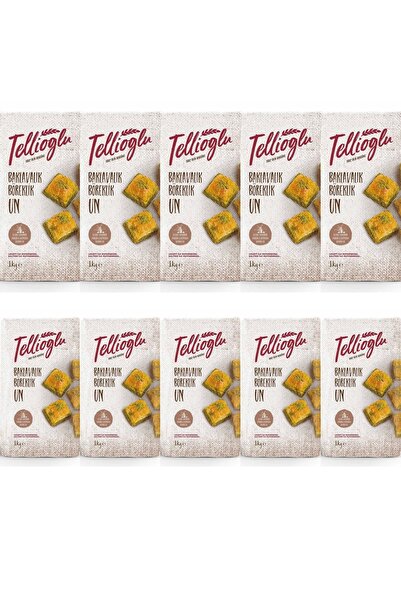 tellioğlu Baklavalık Böreklik Un 10x1 Kg