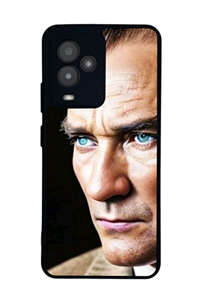 General Mobile متوافق مع GM 24 Pro مطبوع، أسود غير لامع، سيليكون ناعم، واقي، ...