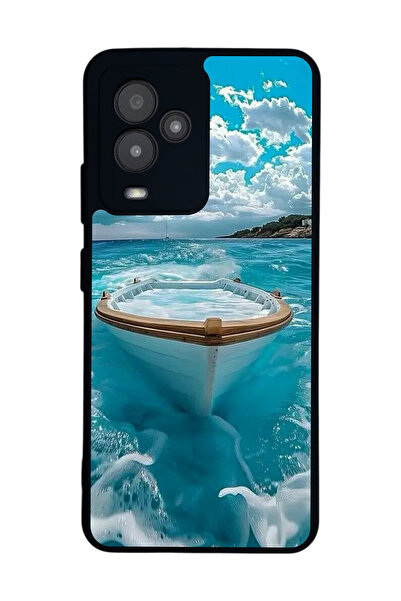 General Mobile متوافق مع GM 24 Pro مطبوع، أسود غير لامع، سيليكون ناعم، واقي، ...