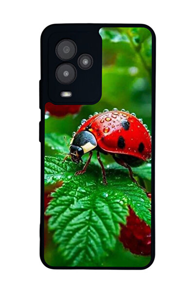 General Mobile متوافق مع GM 24 Pro مطبوع، أسود غير لامع، سيليكون ناعم، واقي، ...