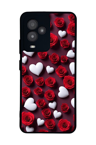 General Mobile متوافق مع GM 24 Pro مطبوع، أسود غير لامع، سيليكون ناعم، واقي، ...