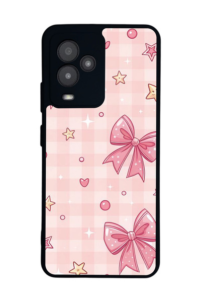 General Mobile متوافق مع GM 24 Pro مطبوع، أسود غير لامع، سيليكون ناعم، واقي، ...