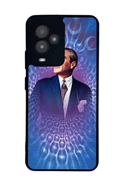 General Mobile متوافق مع GM 24 Pro مطبوع، أسود غير لامع، سيليكون ناعم، واقي، ...