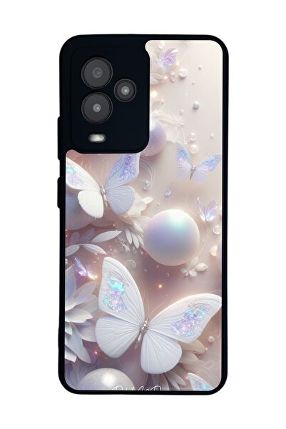 General Mobile متوافق مع GM 24 Pro مطبوع، أسود غير لامع، سيليكون ناعم، واقي، ...