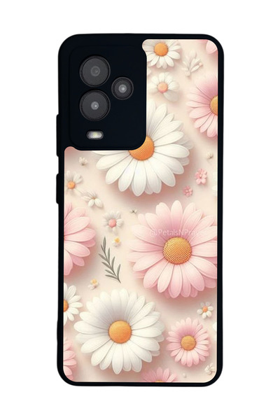 General Mobile متوافق مع GM 24 Pro مطبوع، أسود غير لامع، سيليكون ناعم، واقي، ...