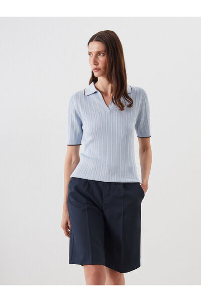 LC Waikiki Özmarka New Season Polo Neck Women's Knitwear Sweater